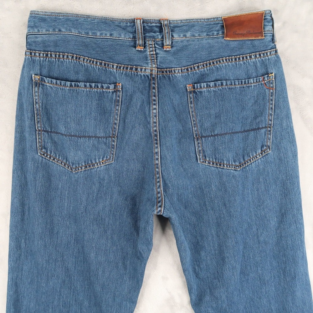 Tommy Bahama Jeans Mens 36x30 Fit 35x30 Blue Standard Fit Coastal Relaxed Island